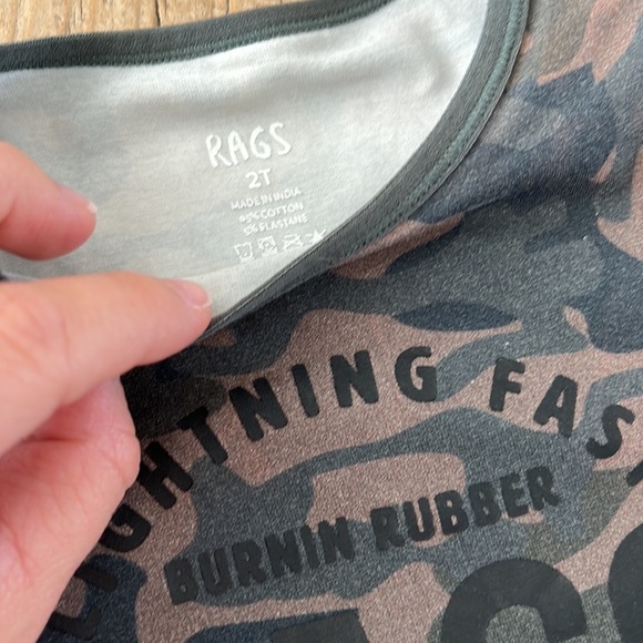 Rags-Camo Onesie-2T - Picture 4 of 5